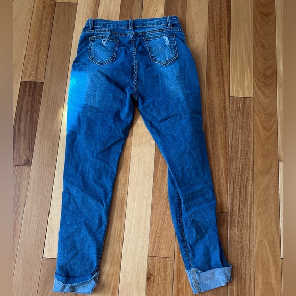 Blue ripped jeans - Picture 2 of 2